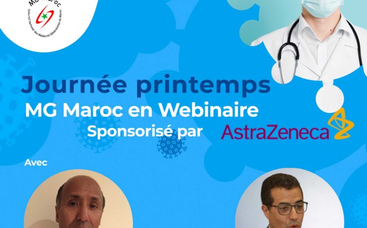 Journée printemps  en webinaire en collaboration avec Astrazenecca