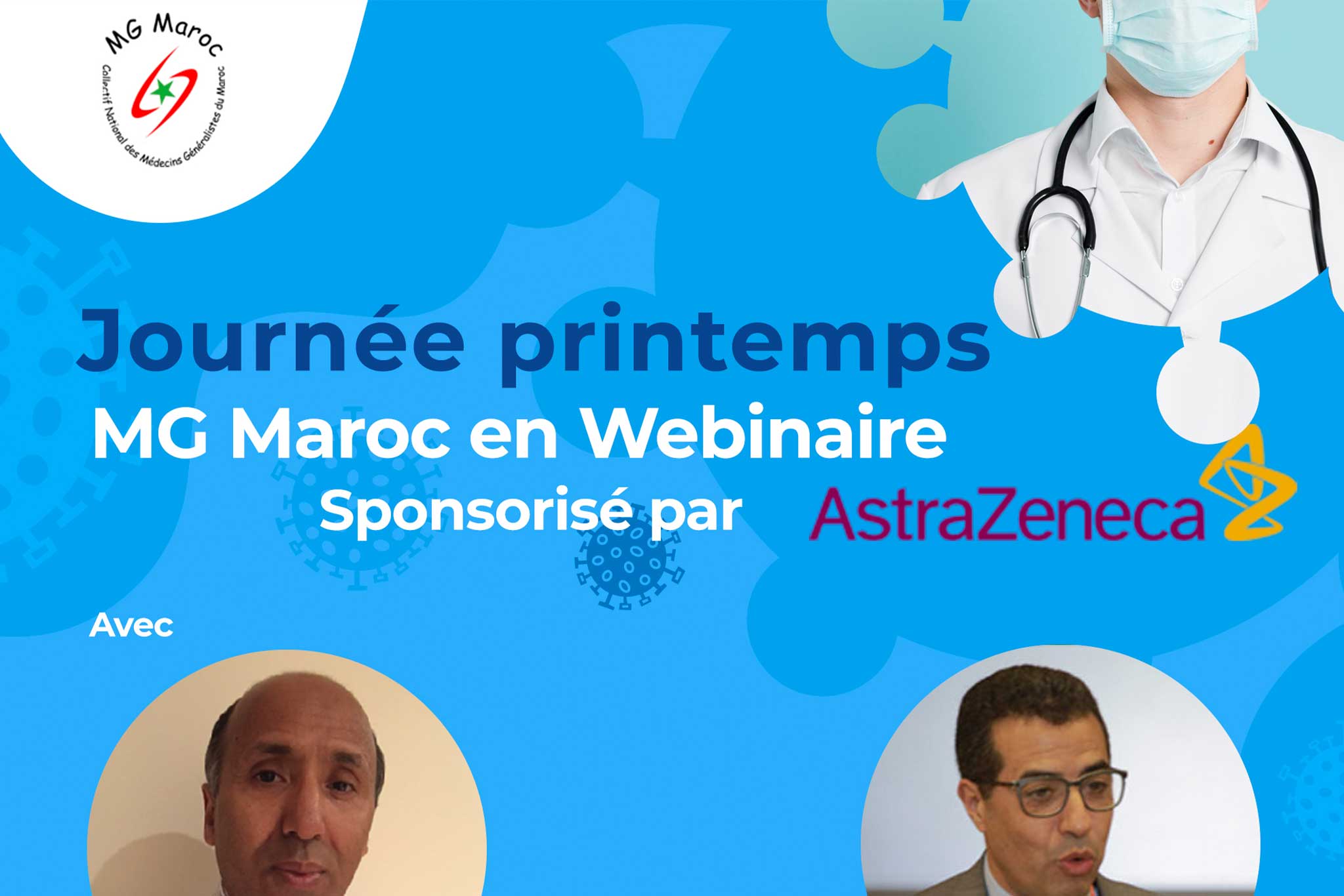 Journée printemps en webinaire en collaboration avec Astrazenecca