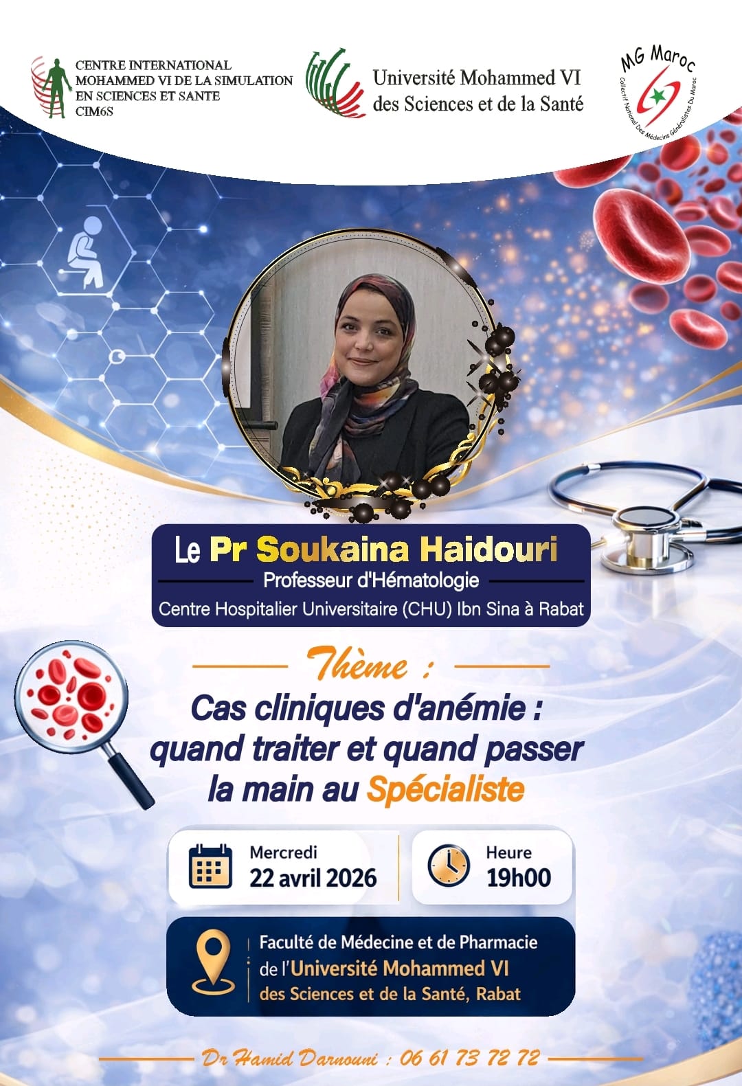 Cas cliniques d’anémie : quand traiter et quand orienter vers le spécialiste